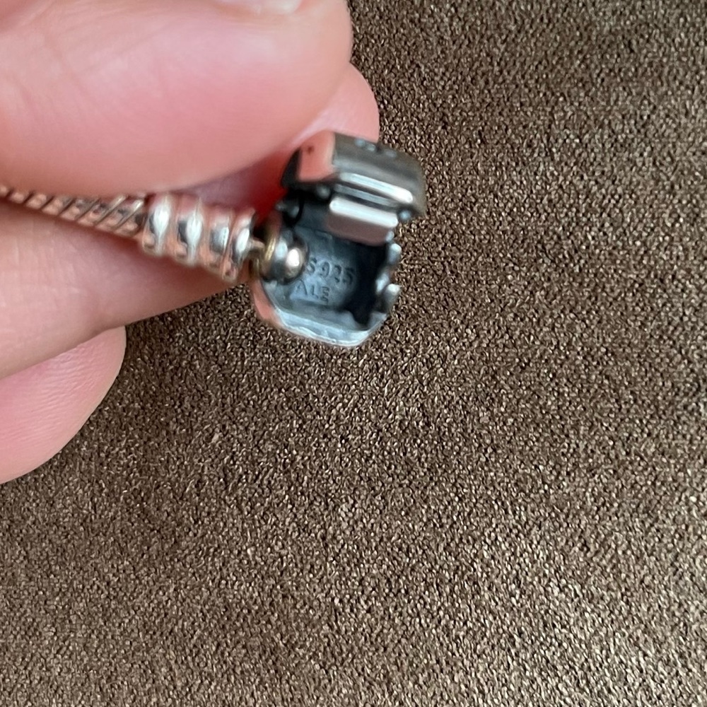 Authentic Pandora Bracelet with 3 Charms Limited Edition - Picture 5 of 16